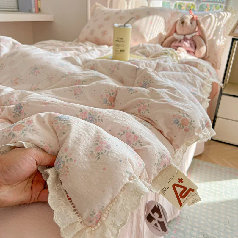 Handgemachte Sommersteppdecke aus Baumwolle in Farbe 4, Grösse 150x200 cm