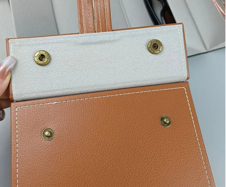 Sonnenbrillen Aufbewahrung – PU Leder Multi-Steckplatz Organizer