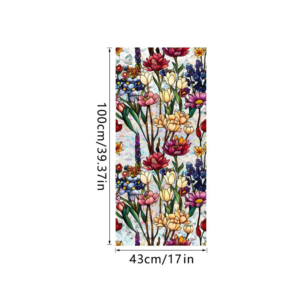 Sonnenfänger – Farbiges Design Glasfilm 43x100cm