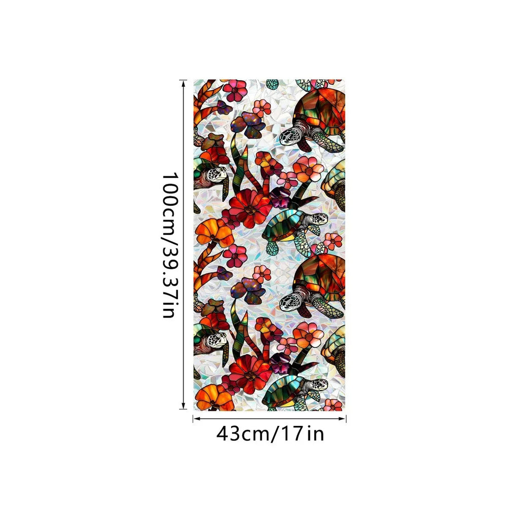 Sonnenfänger – Farbiges Design Glasfilm 43x100cm