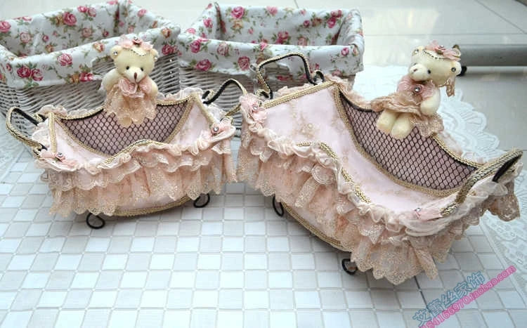 Spitzenkorb – Handgefertigt Öko – Baumwolle