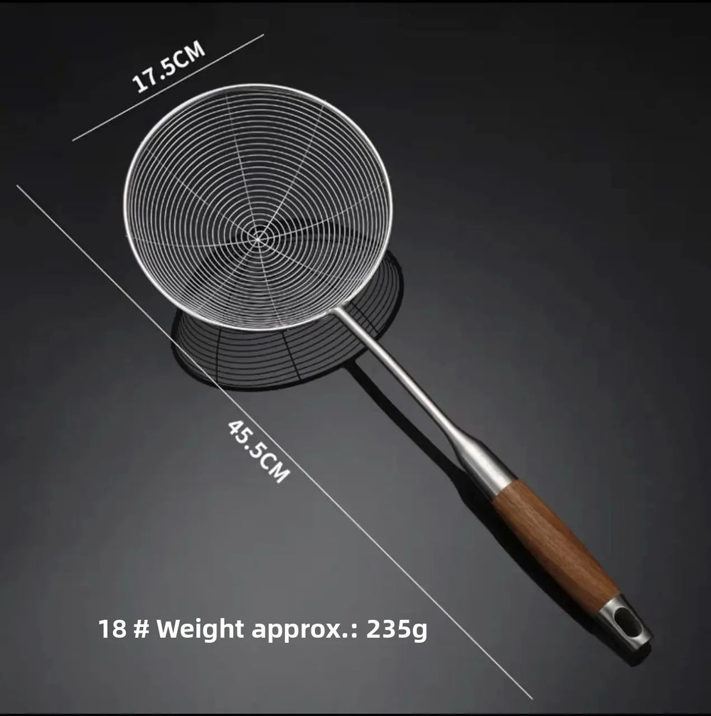 Stahlabschäumer – 304 Edelstahlnetz 18cm