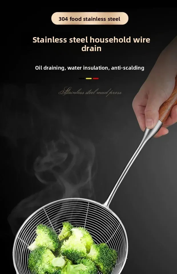 Stahlabschäumer – 304 Edelstahlnetz 18cm