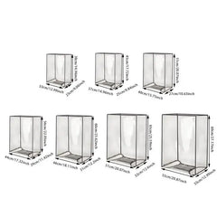 Staubfeste Kofferschutzhülle – Transparentes PVC – Reise-Essential