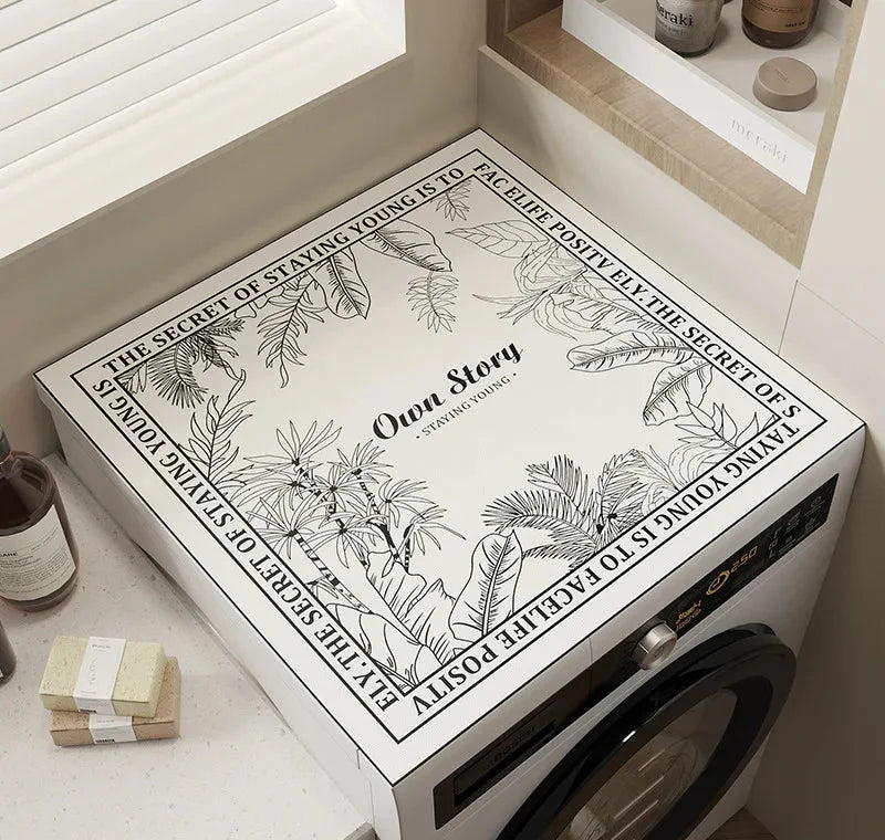 Florale Diatom-Matte in Retro Blumen Design 50x50 cm