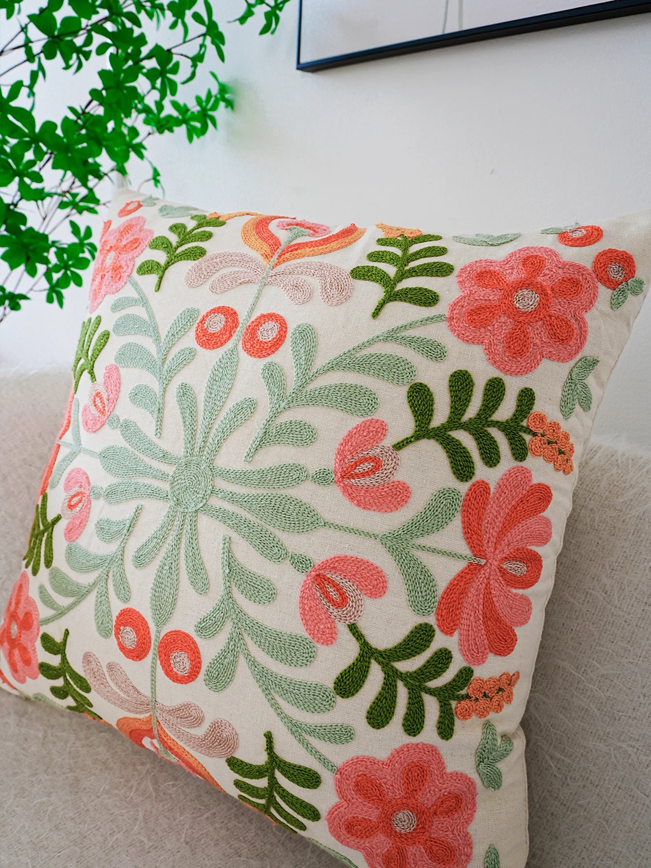 Stickkissenhülle – 100% Polyester – 450mm