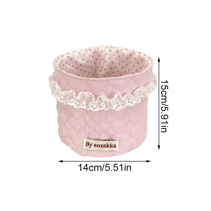 Stoffkorb – Boho-Stil – 15x14cm