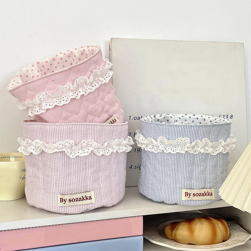 Stoffkorb – Boho-Stil – 15x14cm