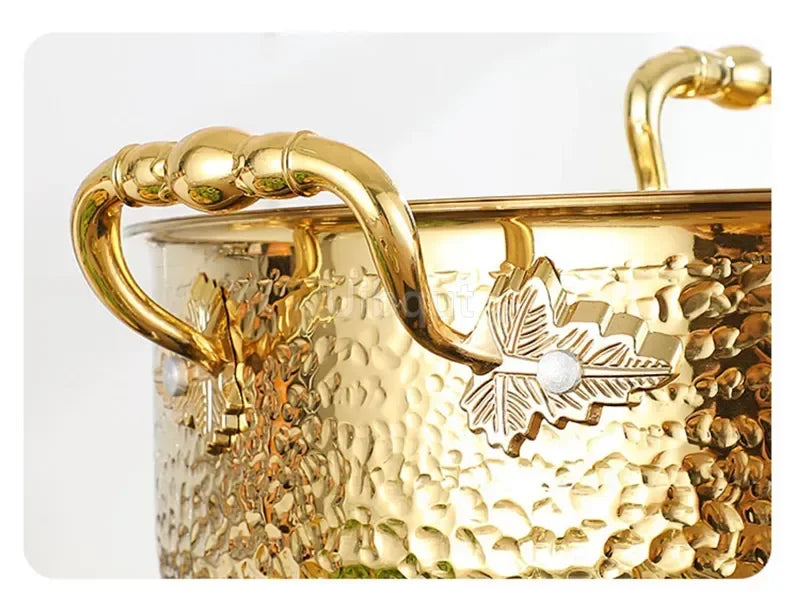 Edelstahl-Suppentopf mit Doppelgeschmack, 26 cm, für moderne Küchen