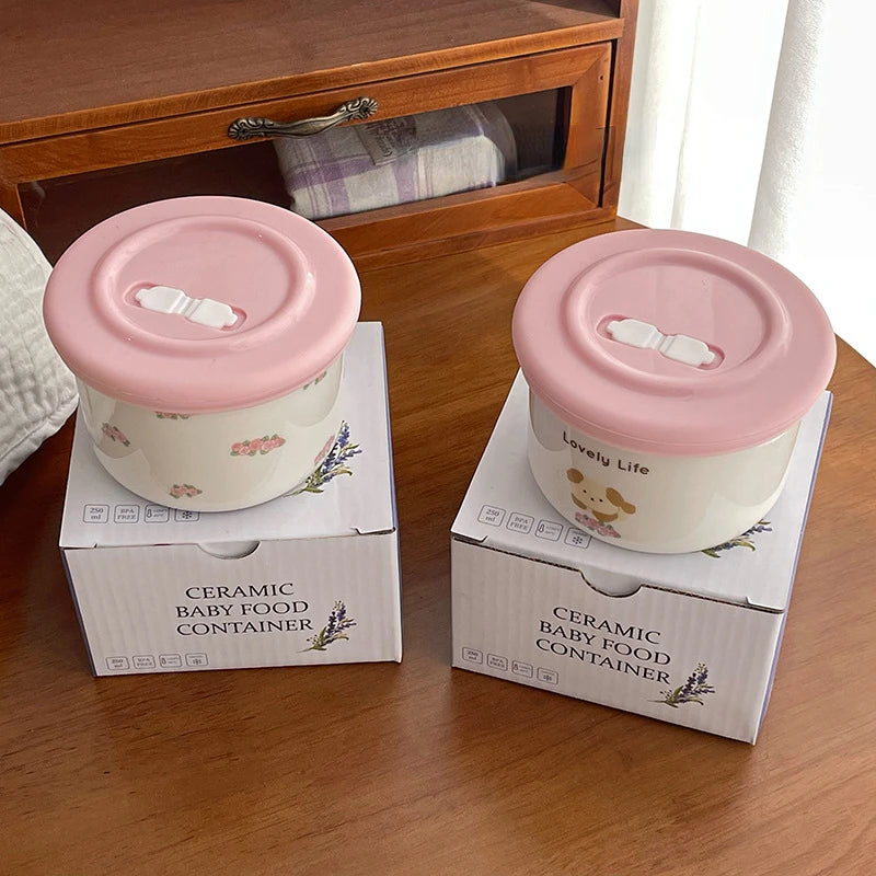 Süsse Keramikschale – Modern Design 9.8 cm – Dämpfen