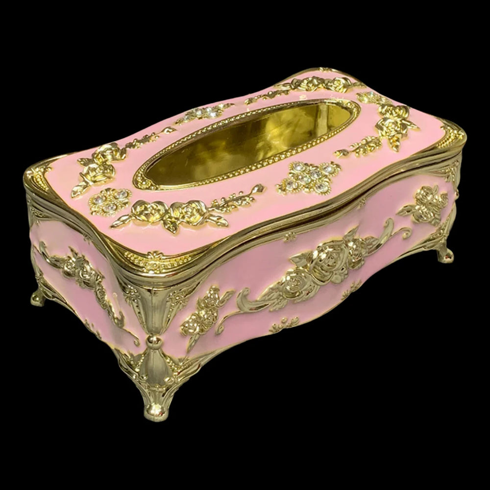 Taschentuchbox Europäischer Stil – Elegante Deko