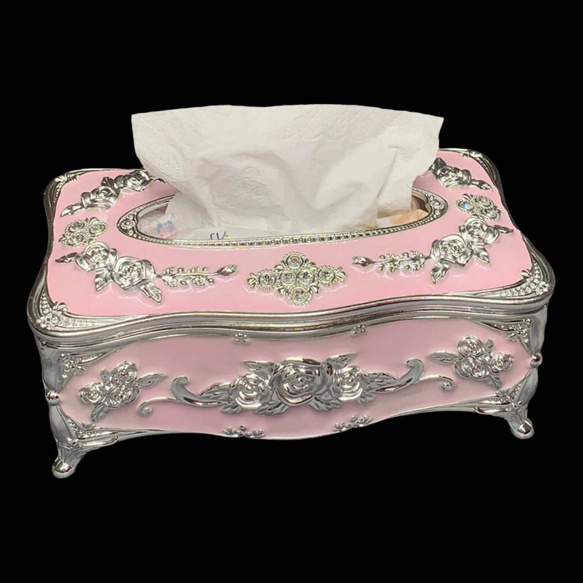 Taschentuchbox Europäischer Stil – Elegante Deko