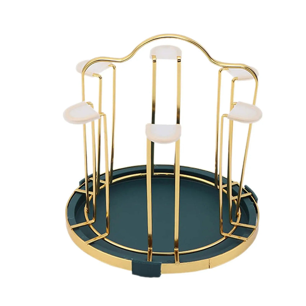 Tassen-Abtropfgestell – Eisen & PP – Tragbarer Organizer