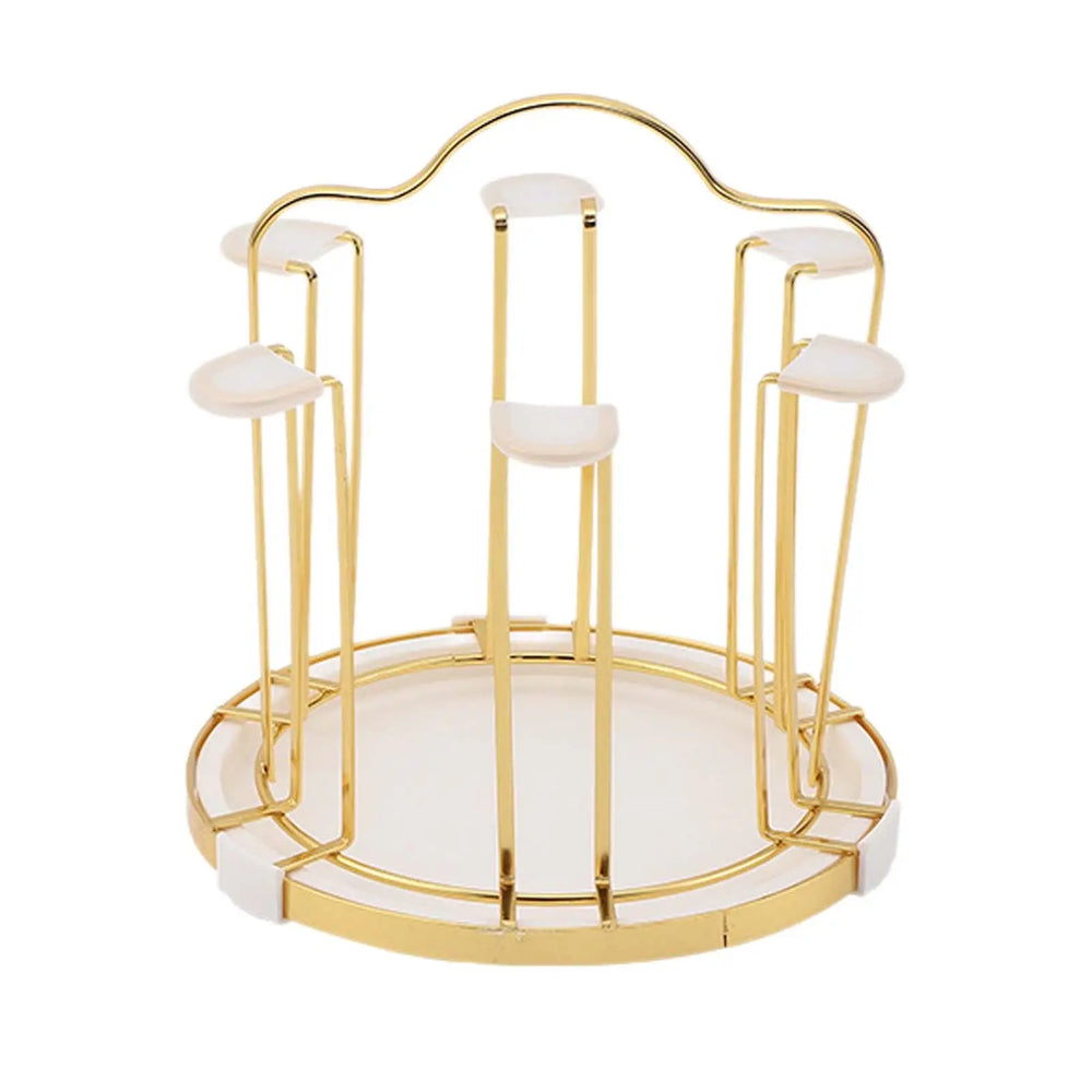 Tassen-Abtropfgestell – Eisen & PP – Tragbarer Organizer