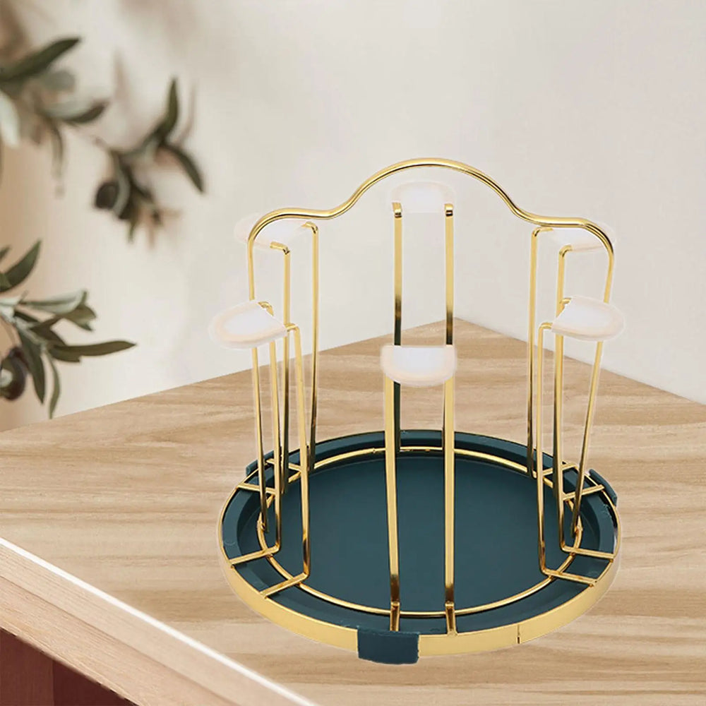 Tassen-Abtropfgestell – Eisen & PP – Tragbarer Organizer