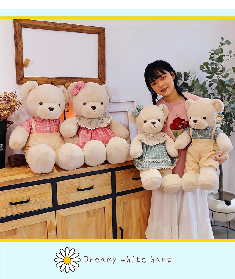 Teddy Bär Plüsch – Baumwolle – 80cm Besonderheit