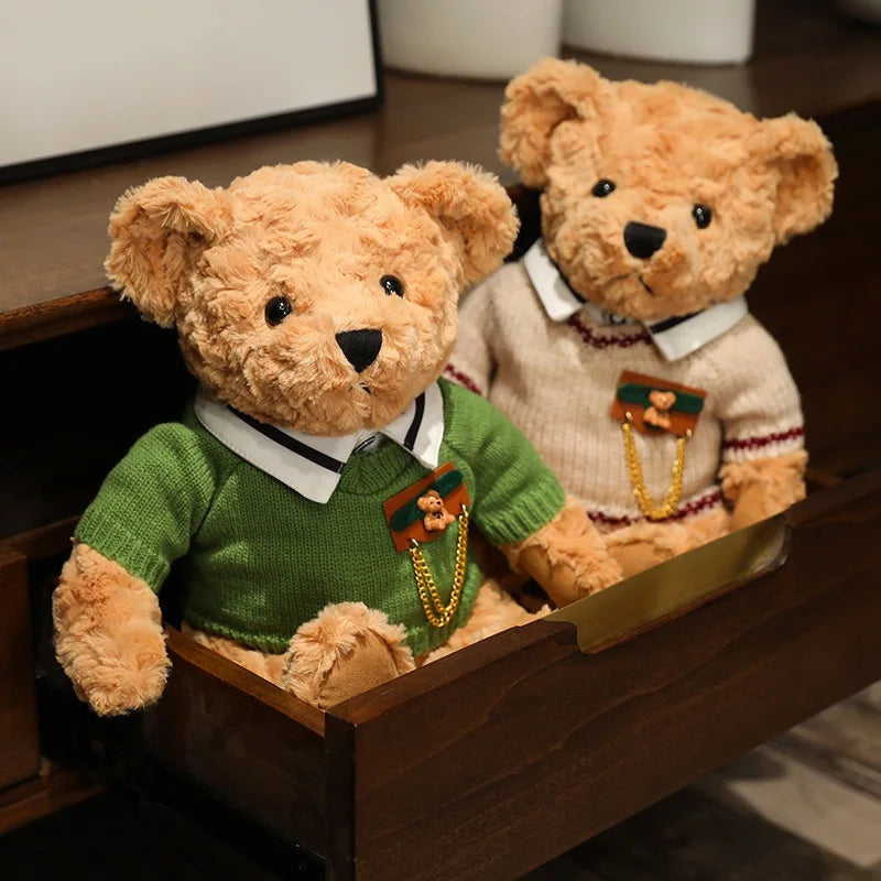 Teddybär Plüschspielzeug – Vintage Plüsch – 25cm Sitzend