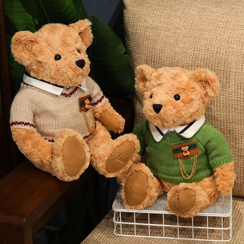 Teddybär Plüschspielzeug – Vintage Plüsch – 25cm Sitzend