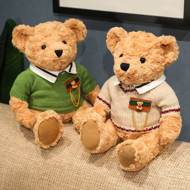 Teddybär Plüschspielzeug – Vintage Plüsch – 25cm Sitzend