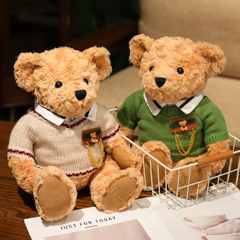 Teddybär Plüschspielzeug – Vintage Plüsch – 25cm Sitzend