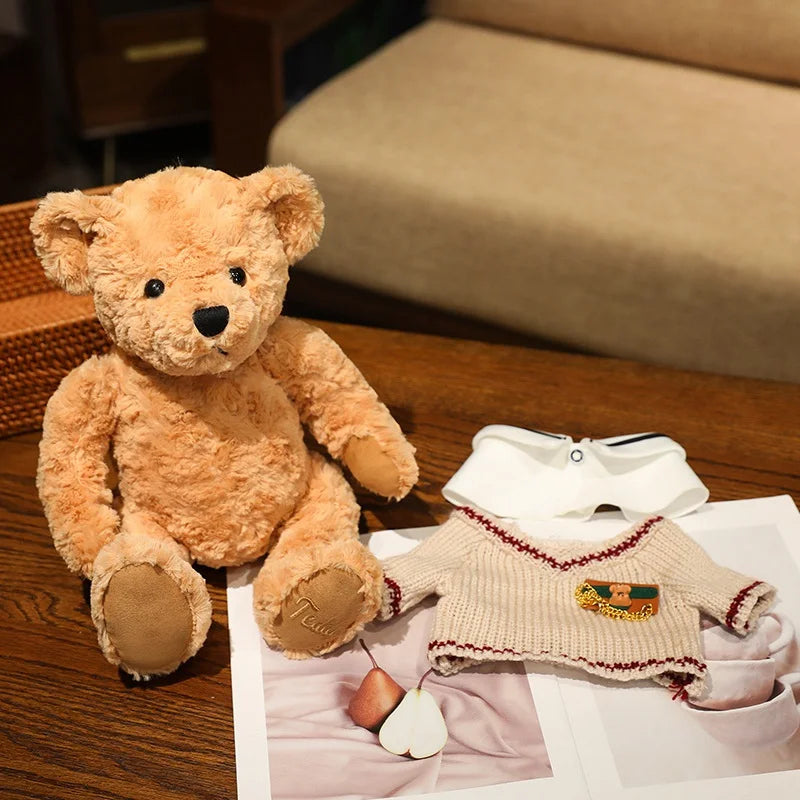 Teddybär Plüschspielzeug – Vintage Plüsch – 25cm Sitzend