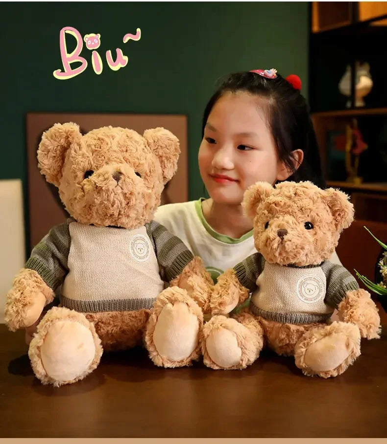 Teddybär Plüschspielzeug – Vintage Plüsch – 25cm Sitzend