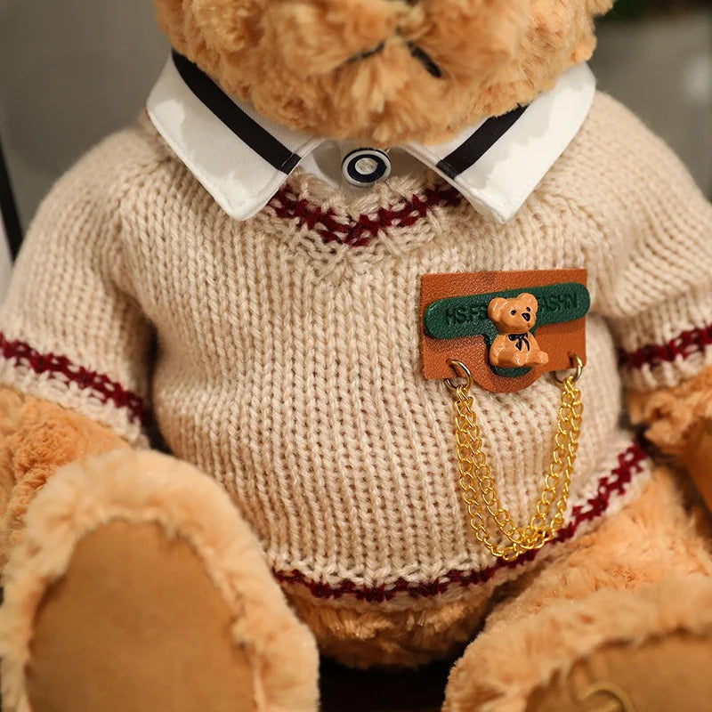 Teddybär Plüschspielzeug – Vintage Plüsch – 25cm Sitzend