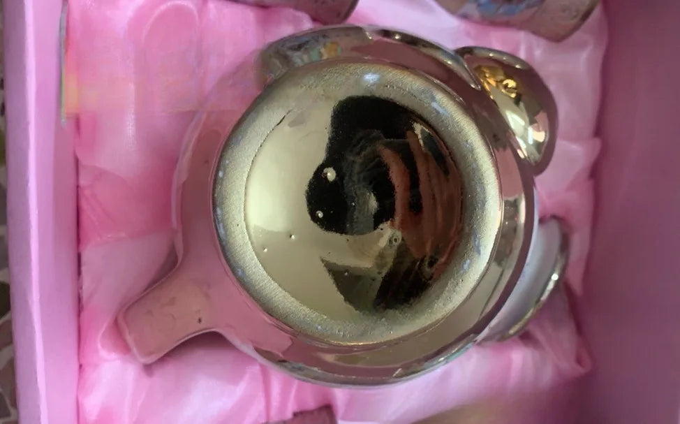 Teeset Europäischer Stil – Keramik Vergoldet – 5er Set