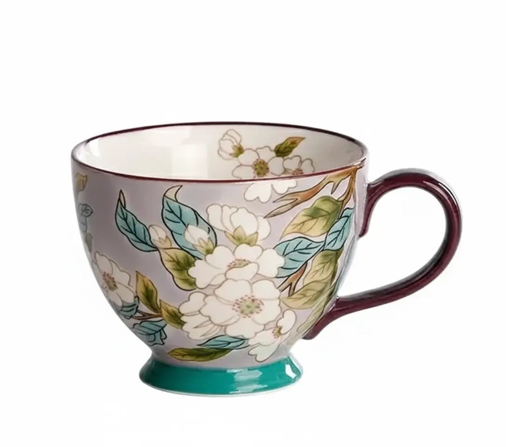 Teetasse – Porzellan – 450ml Handbemalt