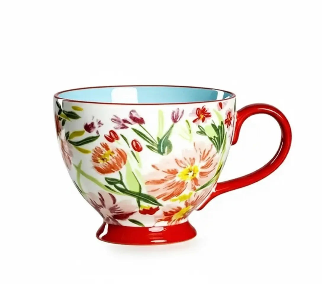 Teetasse – Porzellan – 450ml Handbemalt