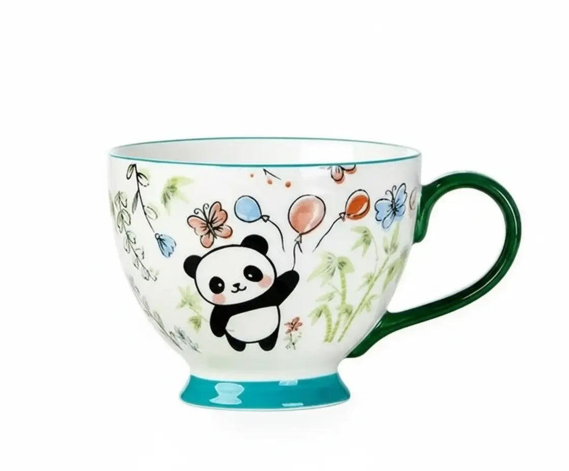 Teetasse – Porzellan – 450ml Handbemalt