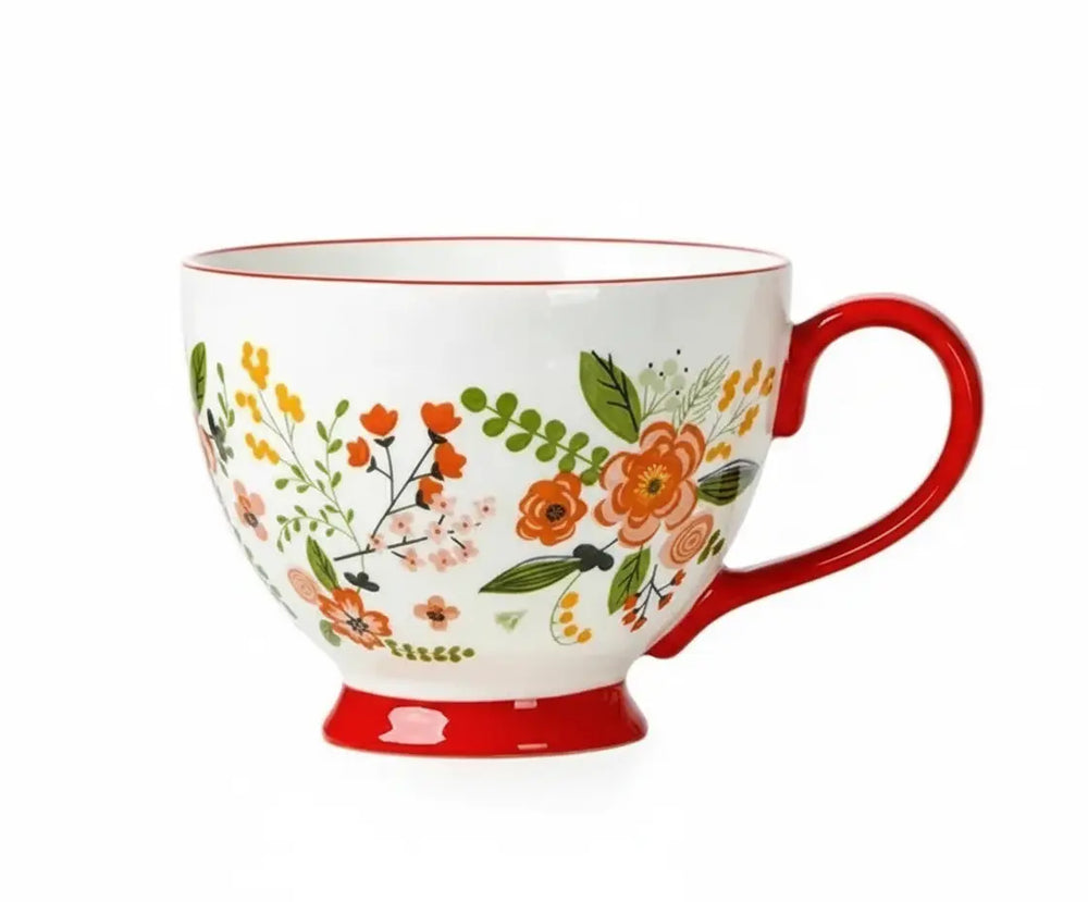 Teetasse – Porzellan – 450ml Handbemalt