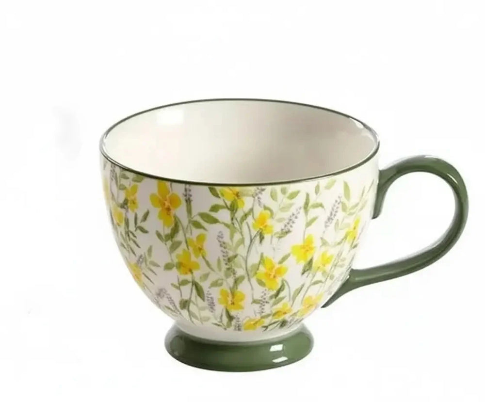 Teetasse – Porzellan – 450ml Handbemalt