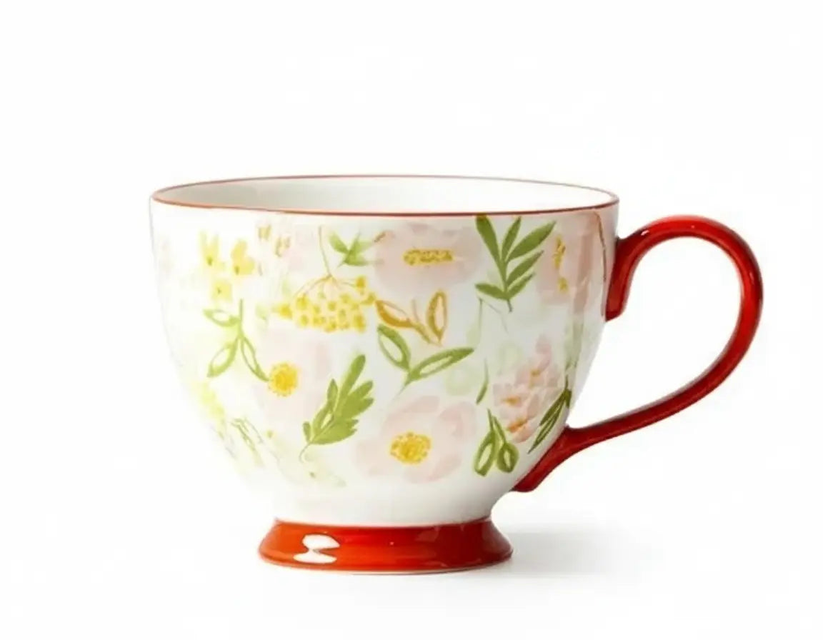 Teetasse – Porzellan – 450ml Handbemalt