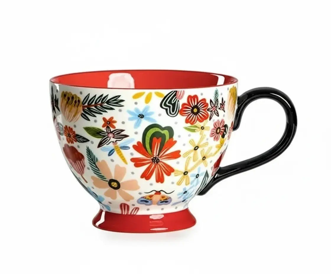 Teetasse – Porzellan – 450ml Handbemalt