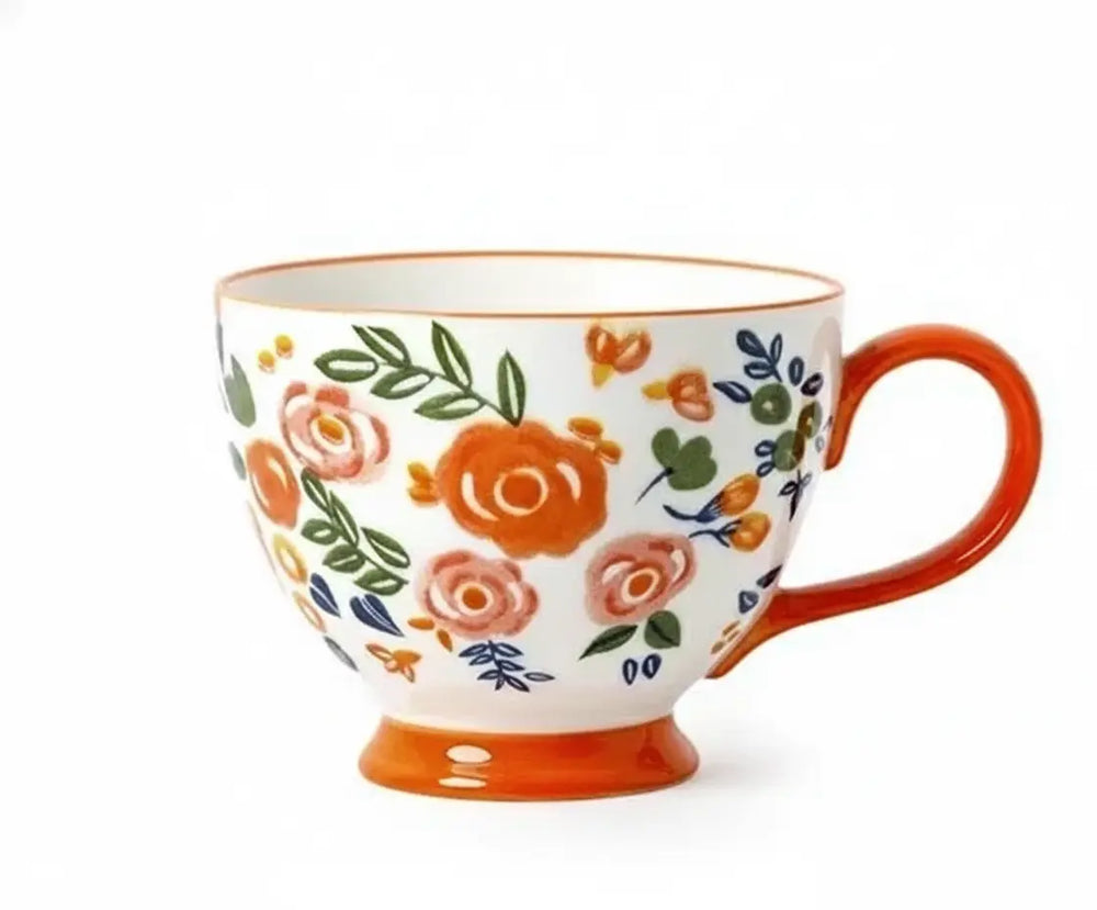 Teetasse – Porzellan – 450ml Handbemalt