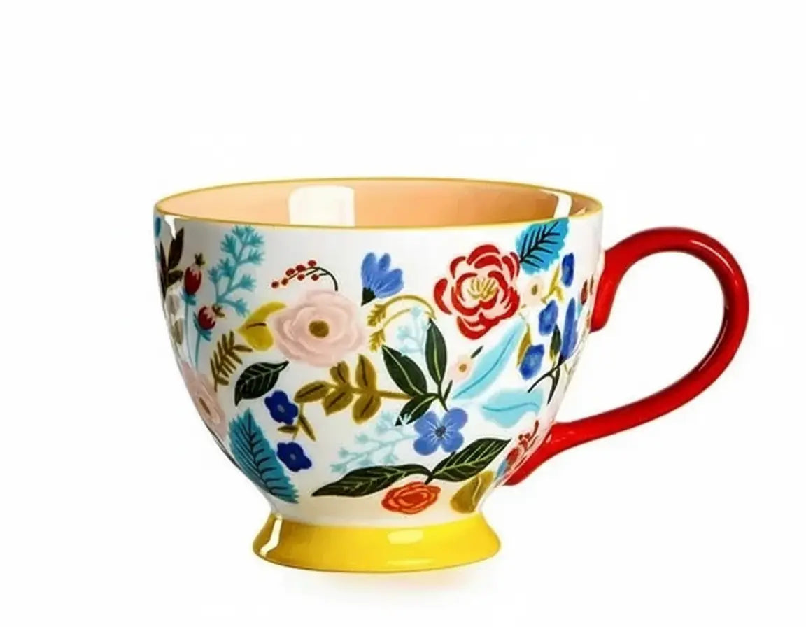 Teetasse – Porzellan – 450ml Handbemalt