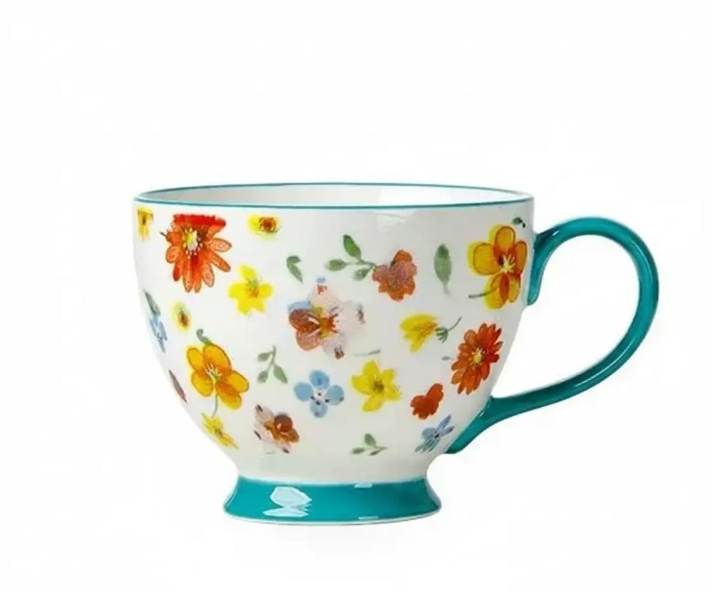 Teetasse – Porzellan – 450ml Handbemalt