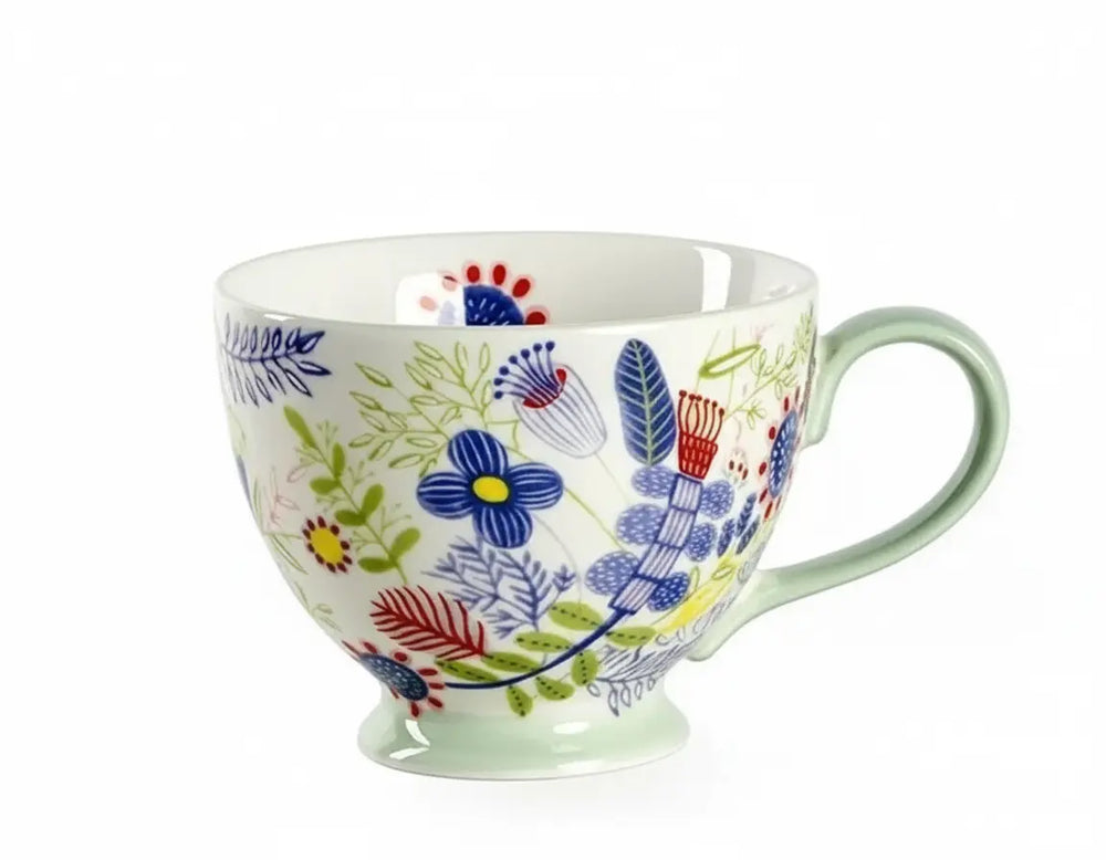 Teetasse – Porzellan – 450ml Handbemalt