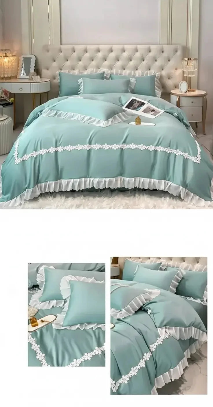 Tencel Lace Set – Prinzessinnenstil – 200x230cm