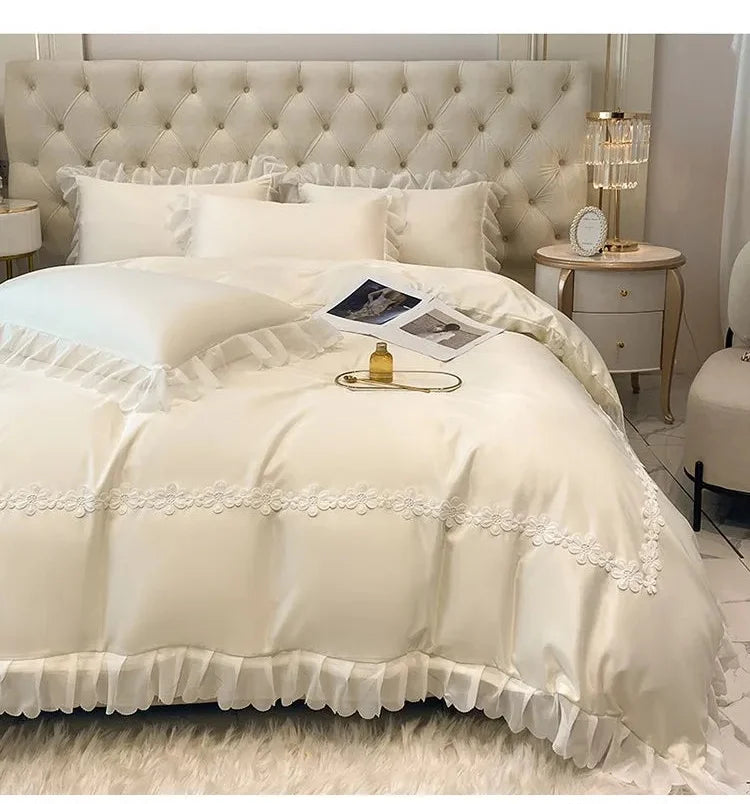 Tencel Lace Set – Prinzessinnenstil – 200x230cm