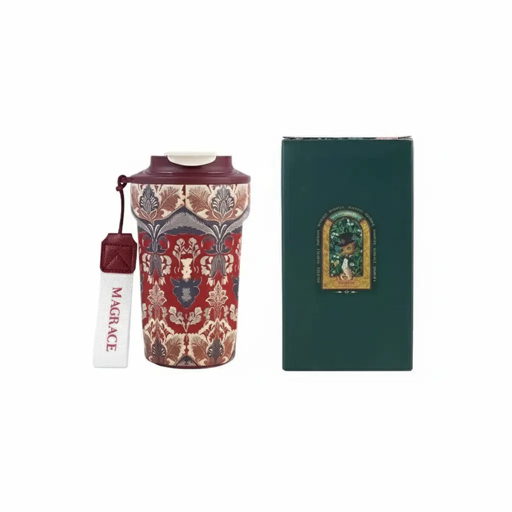 Thermosbecher – Keramikdesign – 420ml Vakuumflasche