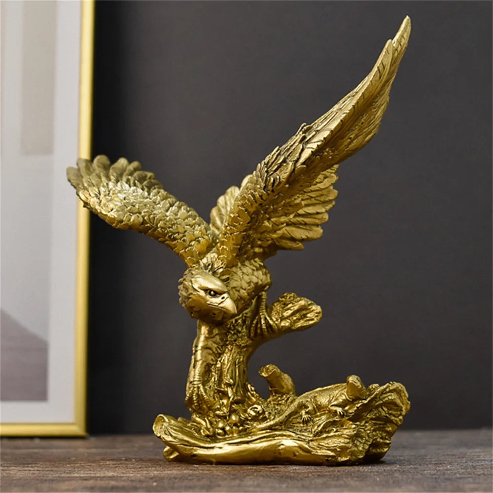 Tier Skulptur – Adler Design – Harz, 18.5x12x17cm