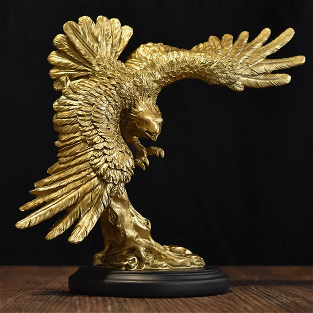 Tier Skulptur – Adler Design – Harz, 18.5x12x17cm