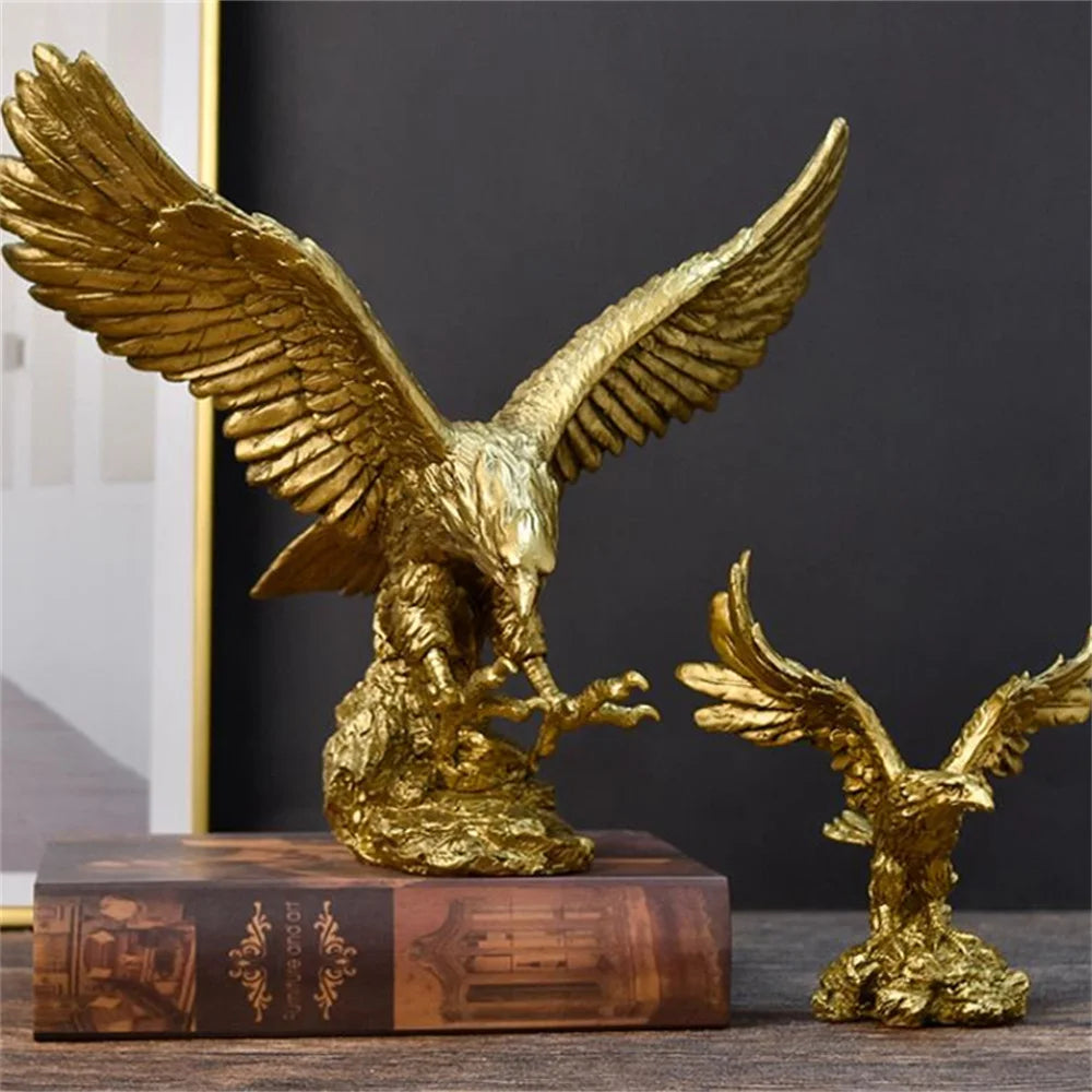 Tier Skulptur – Adler Design – Harz, 18.5x12x17cm