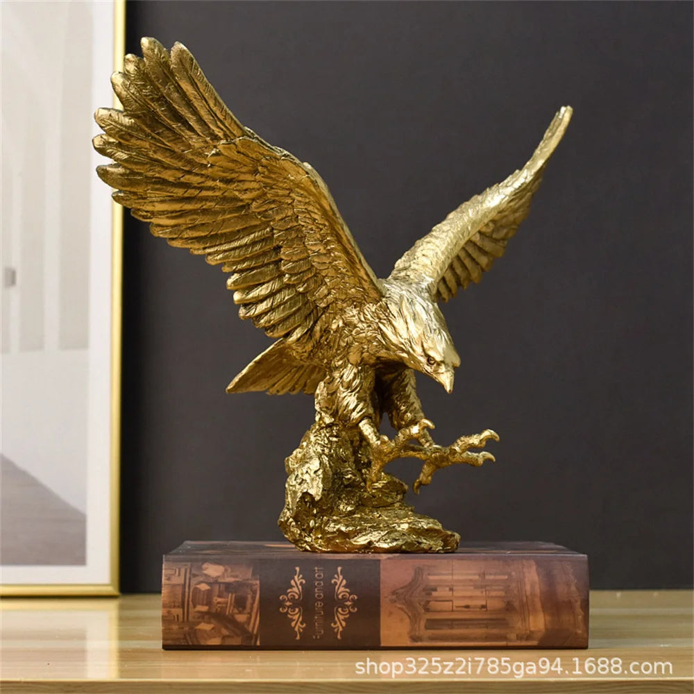 Tier Skulptur – Adler Design – Harz, 18.5x12x17cm
