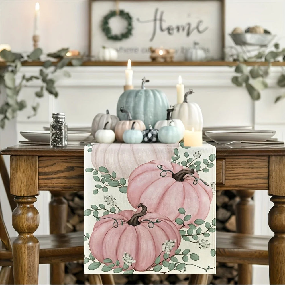 Tischläufer – Bemalte Kürbisse – Versch. Grössen
