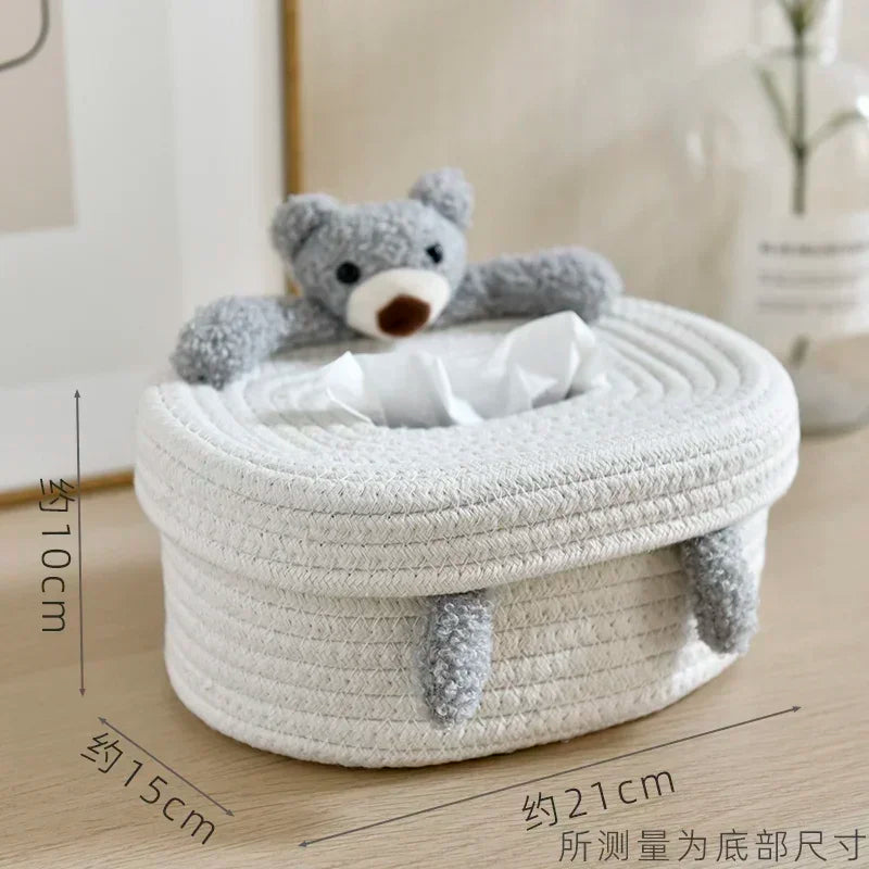 Tissue Box Sitzmodell – Klassisches Stoffdesign