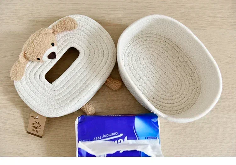 Tissue Box Sitzmodell – Klassisches Stoffdesign