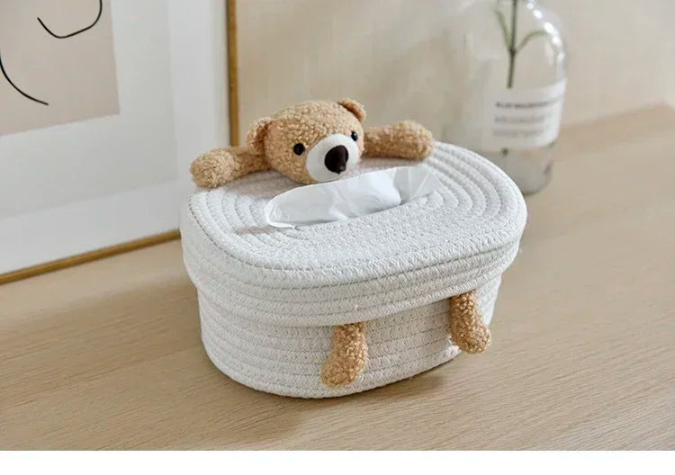 Tissue Box Sitzmodell – Klassisches Stoffdesign